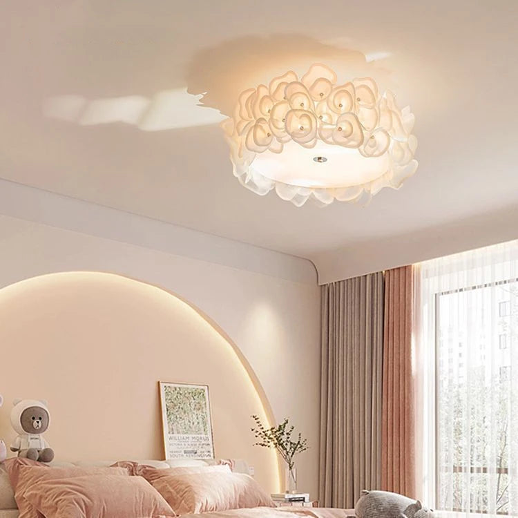 White_Hydrangea_Ceiling_Lamp_4