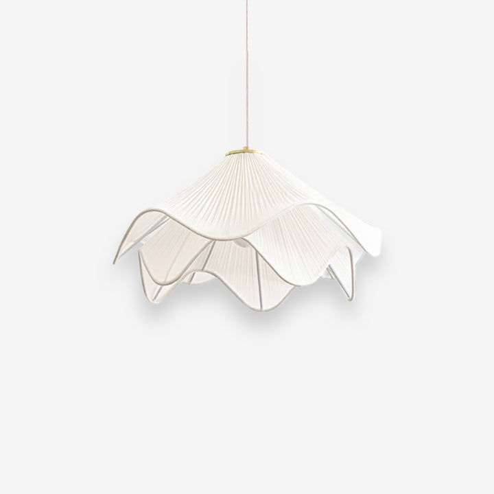 Witte Wave Art hanglamp