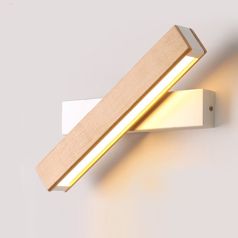 Wood Rotatable Wall Light 6