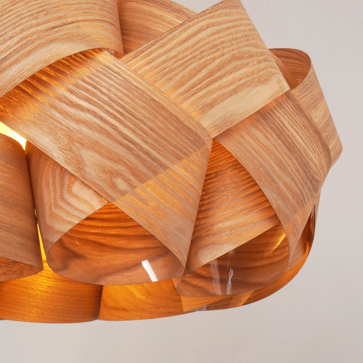 Wood Wave Pendant Light 6