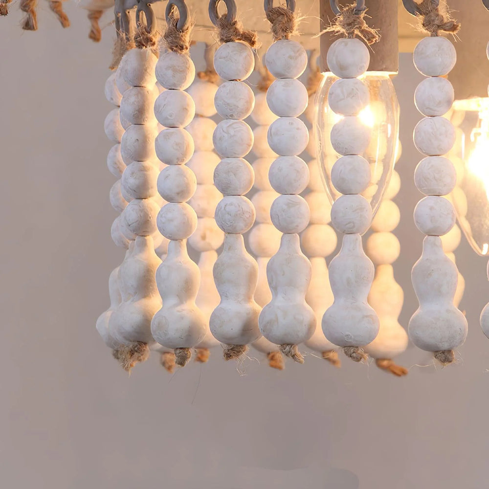 Wooden Beads 3 Layer Chandelier 5