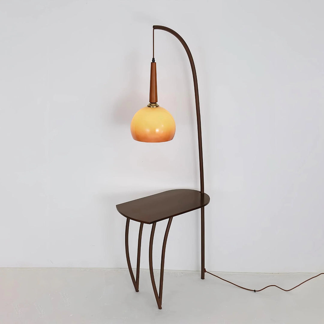 Wooden Table Floor Lamp 6