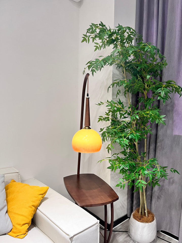 Wooden Table Floor Lamp 9