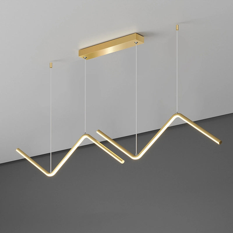 Zigzag Linear Pendant Light 5