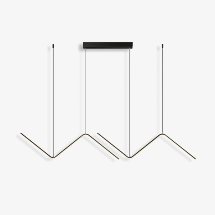 Zigzag Linear Pendant Light 6