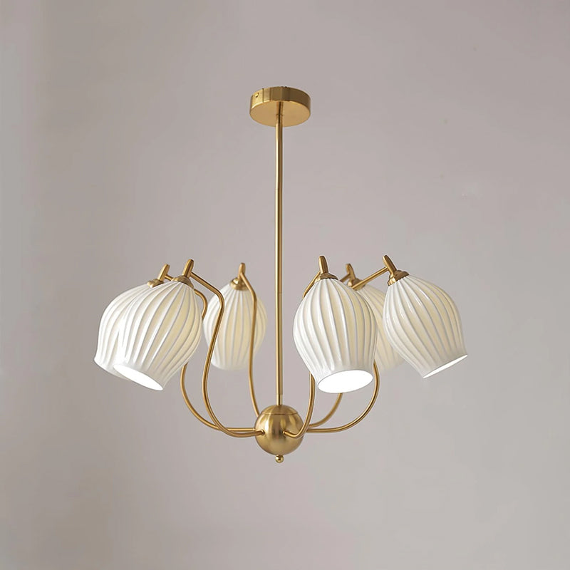 Zou Wenwen Brass Chandelier 4