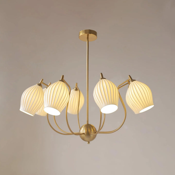 Zou Wenwen Brass Chandelier 6