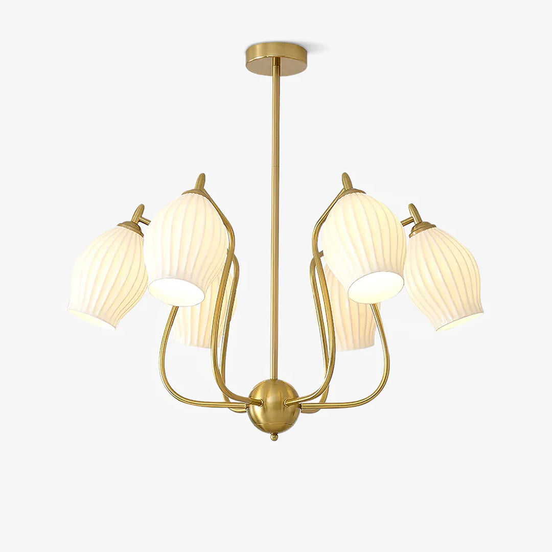 Zou Wenwen Brass Chandelier 7