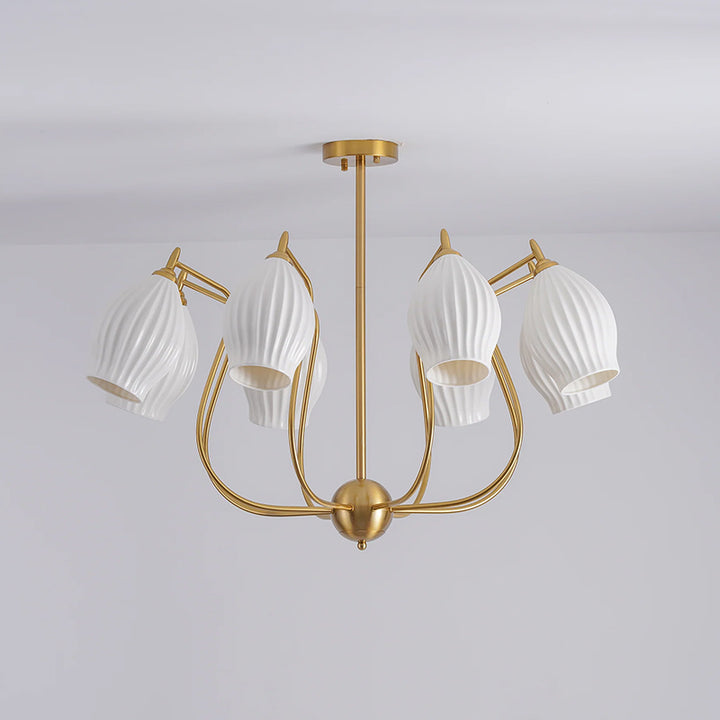 Zou Wenwen Brass Chandelier 8