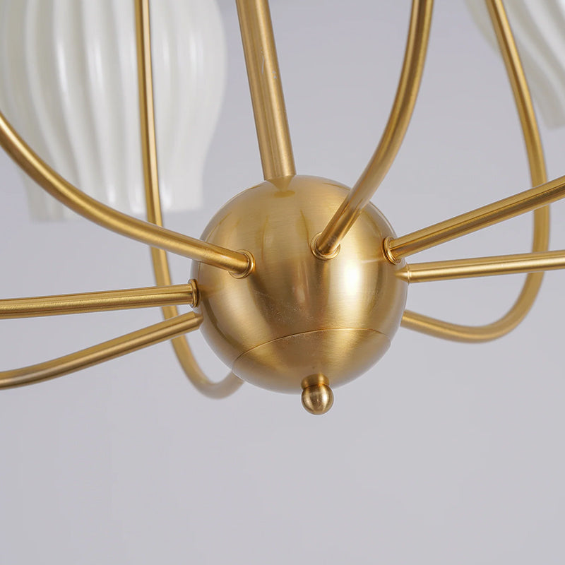 Zou Wenwen Brass Chandelier 9