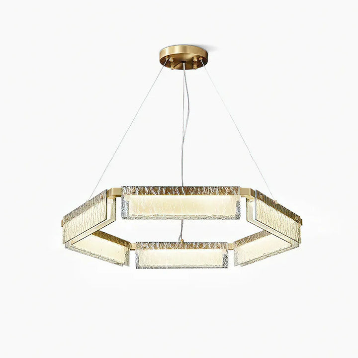 Lustre en verre Hubbardton