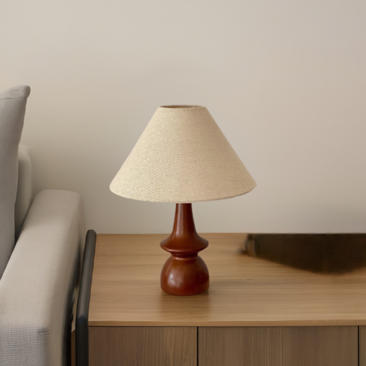 Adi Solid Wood Table Lamp