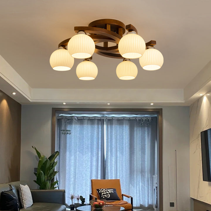 lOG Multi-Head Ceiling Light