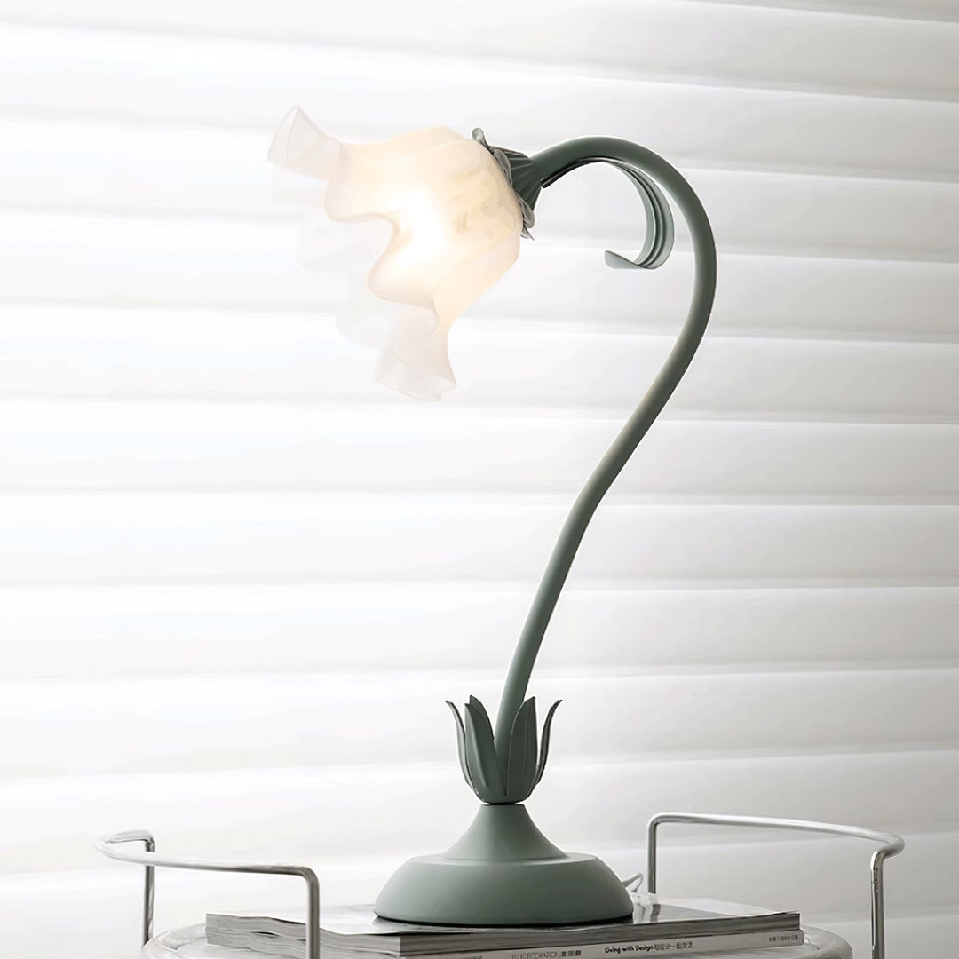 Lampe de table florale Lily