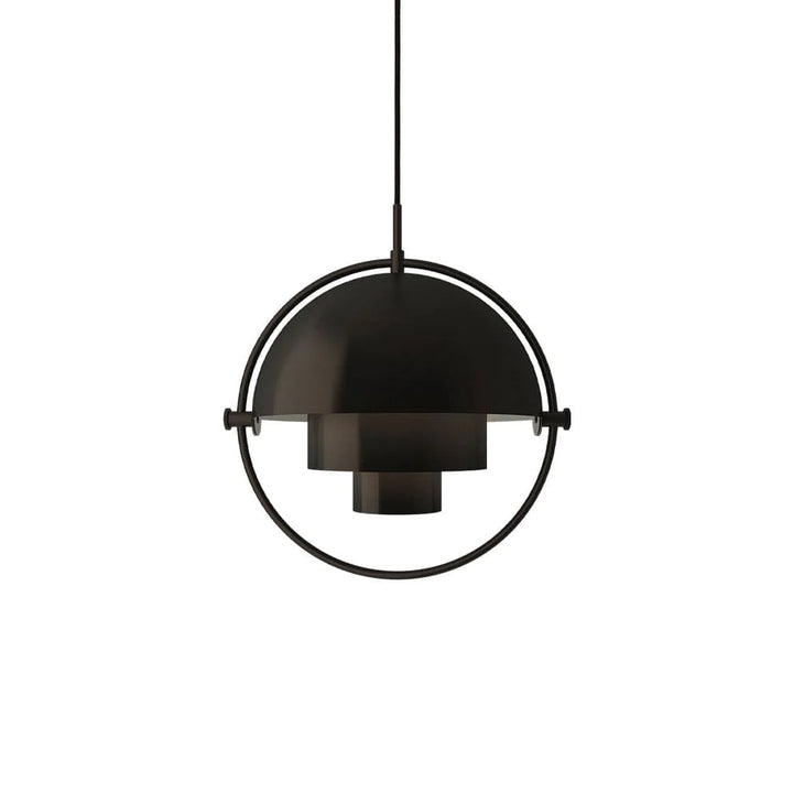 Multi-Lite Pendant Light Black 02