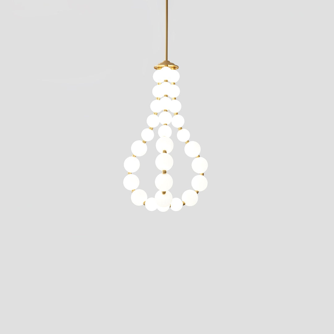 Pearl Necklace Chandelier 3J 45