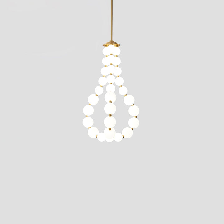 Pearl Necklace Chandelier 3J 45