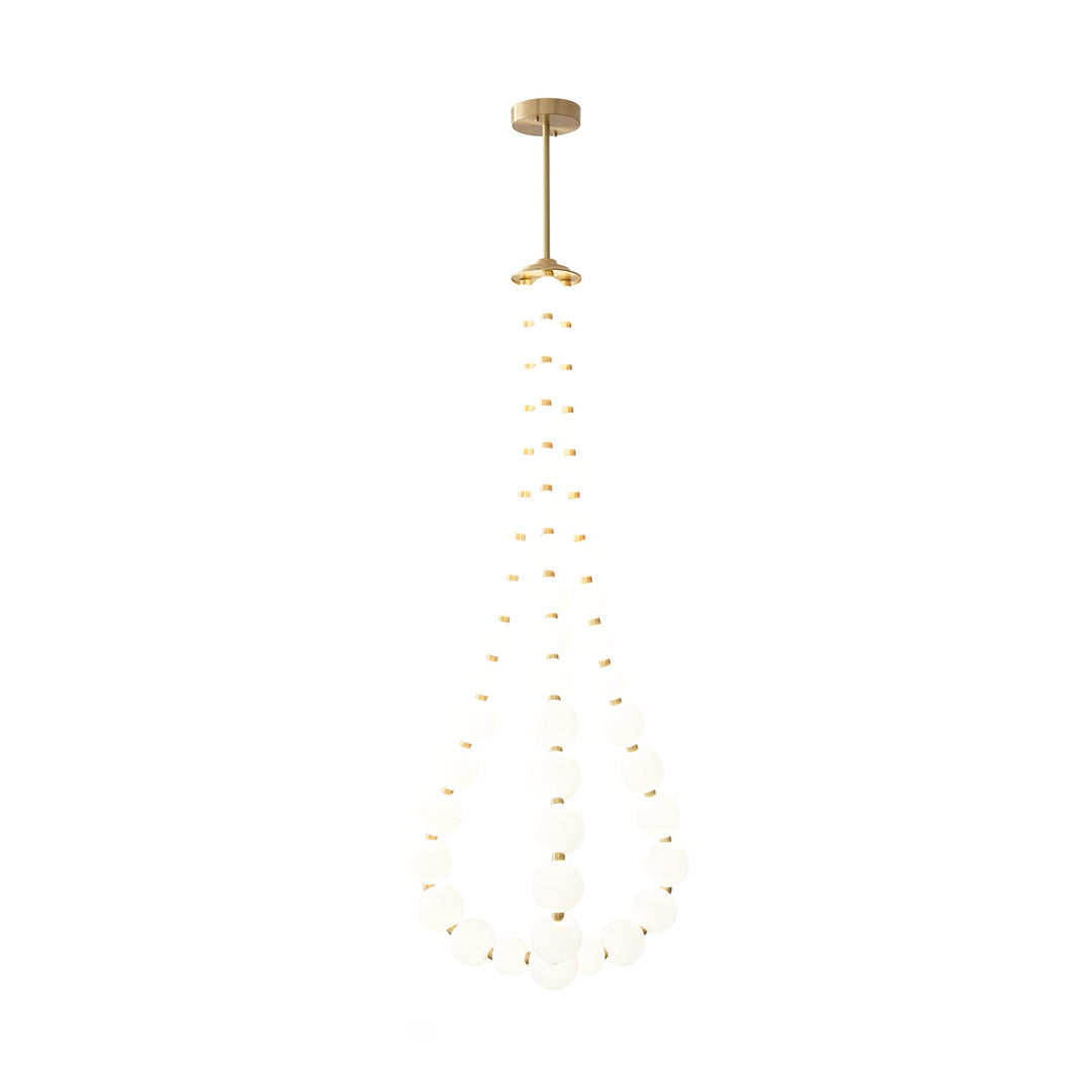 Pearl Necklace Chandelier 3J 8